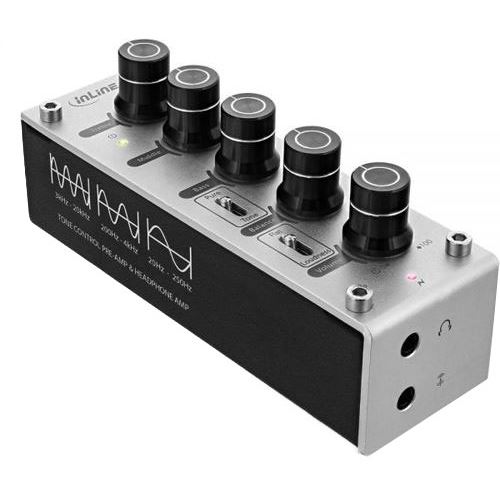 InLine AmpEQ Kopfhörer-Verstärker und Equalizer 3,5mm Klinke USB powered