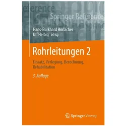 Rohrleitungen 2, Fachbücher von Hans-Burkhard Horlacher, Ulf Helbig