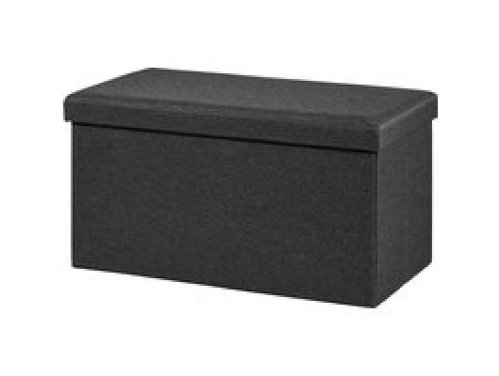 LIVARNO® Pouf avec rangement (gris)