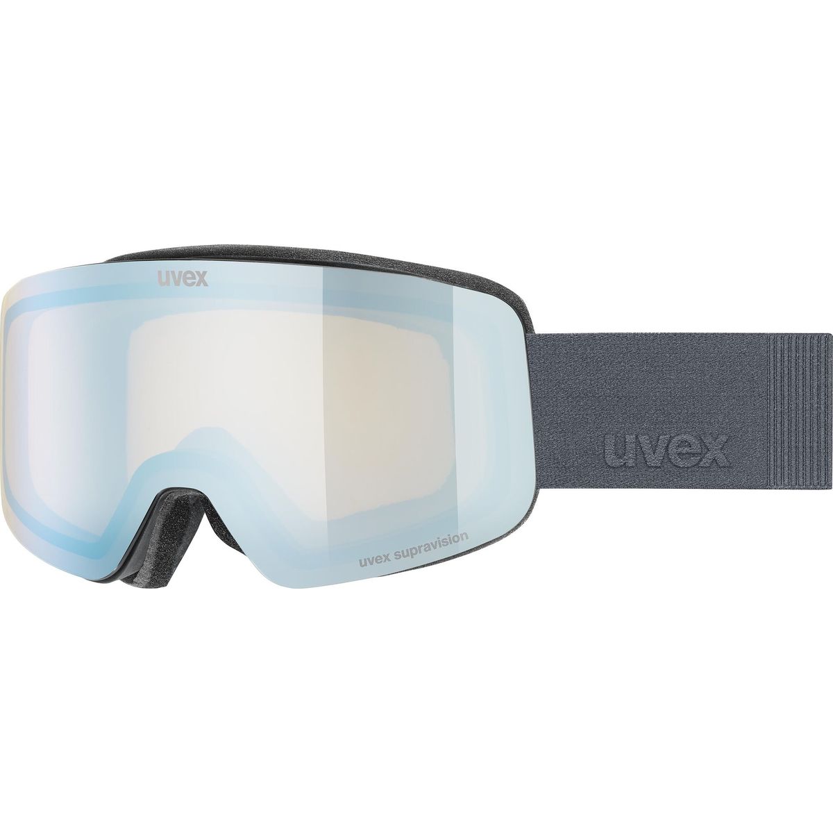 Uvex Pwdr black matt mirror sapphire one size S5508505030