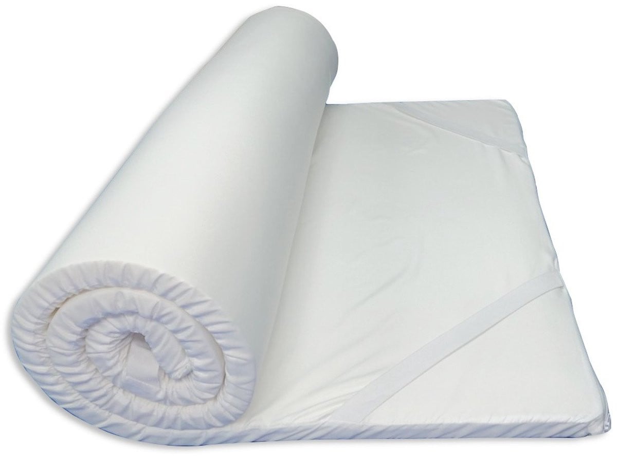 MatrasDirect Nasa Traagschuim Oplegmatras Hotel, Anti-Allergie, B/D: 140 x 190 cm, Dikte: 3 cm