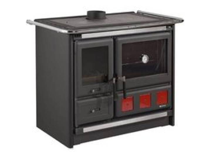 Nordica Extraflame Cuisinière à bois 11kw noir anthracite - ROSAXXL.16ACIERNOIRANTHRA