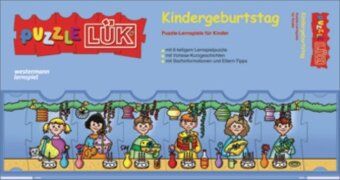 PuzzleLÜK: Kindergeburtstag: Puzzle-Lernspiele: Kontrollgerät mit Heft - Preis vom 04.10.2026 03:51:26 h