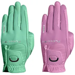 ZOOM Hybrid Ladies (Lamid Skin flat) - Golfhandschuh Linkshand - (18) emerald