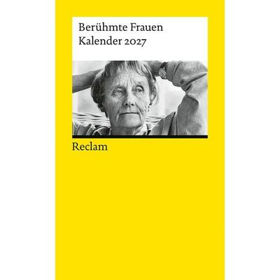 Berühmte Frauen. Kalender 2027