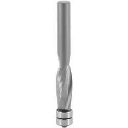 ENT Spiralnut-Bündigfräser Ø 10 mm mit doppeltem Kugellager