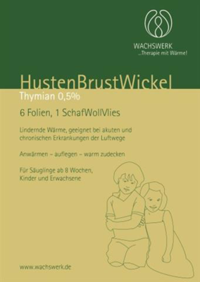 Wachswerk Dirk Otto e.K. HUSTEN BRUST Wickel Thymian 6 St 06433384