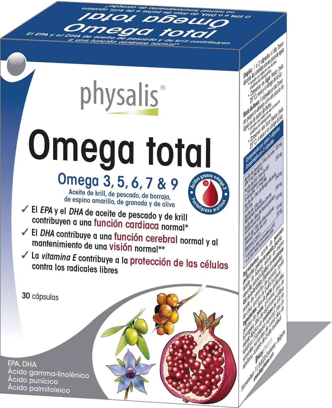 Physalis Omega Total 30 Capsules