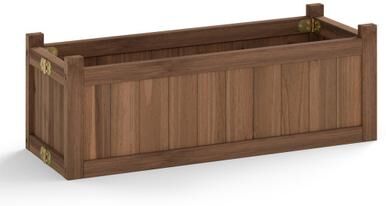 Costway Folding Wooden Raised Garden Bed with Removable Bottom-Brown