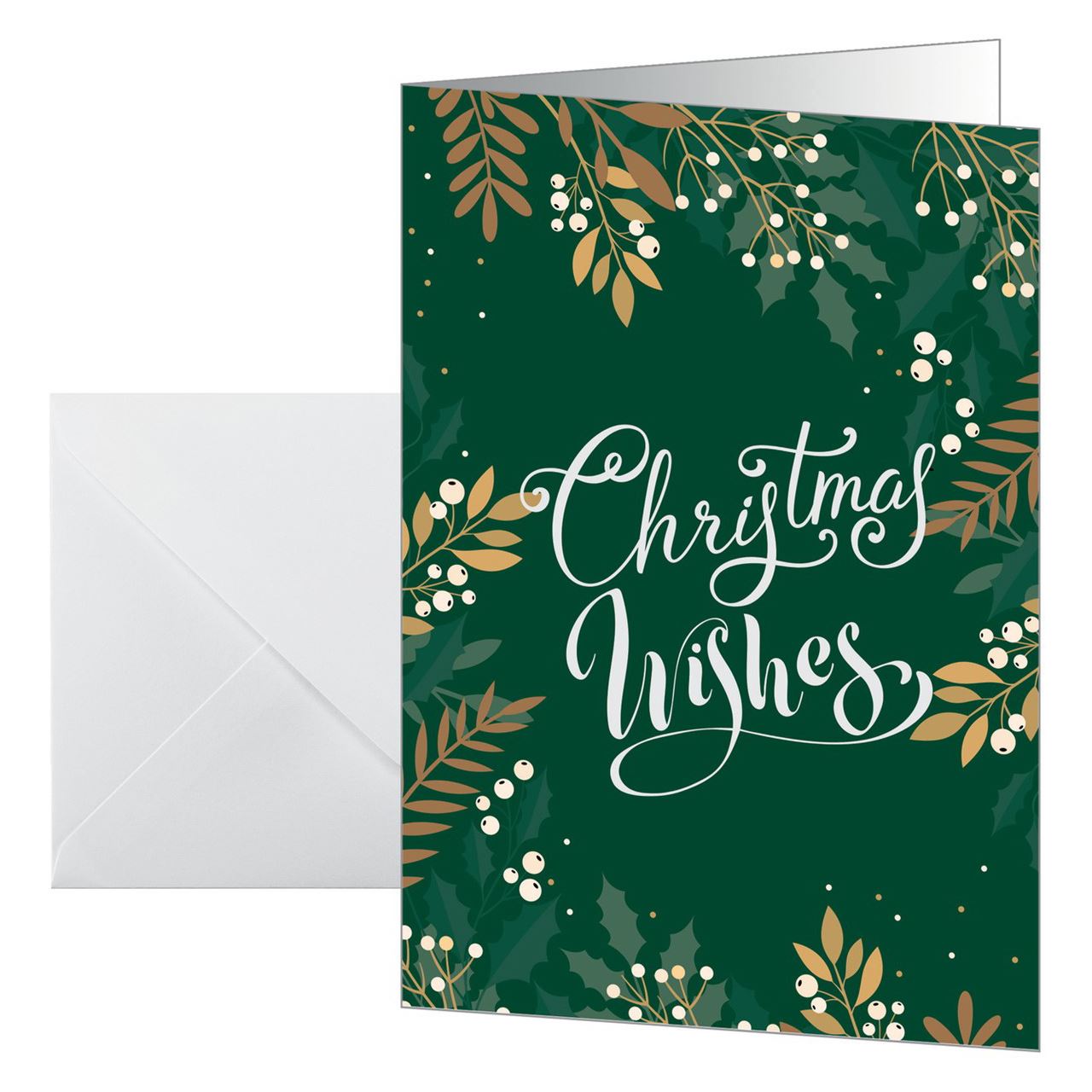 SIGEL 25 Weihnachtskarten Christmas wishes DIN A6