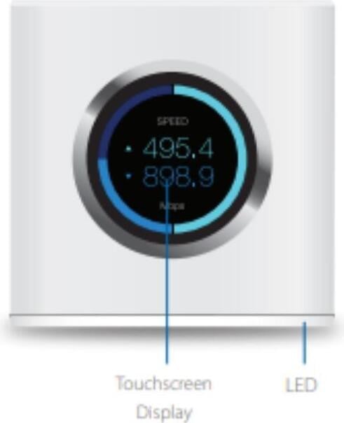 Ubiquiti AmpliFi HD Mesh Router met 4-poorts switch