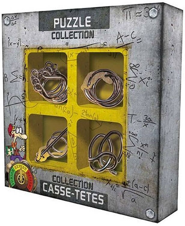 Eureka 3D Puzzle Set de 4 casse-tête métal Expert