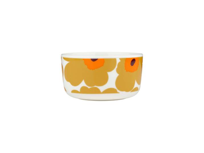 Marimekko - Bol Unikko - Orange - Grès - Designer Maija Isola