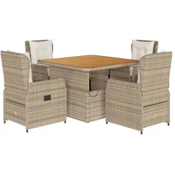 vidaXL, Gartentisch + Balkontisch, Yann (110 x 110 x 40 cm)