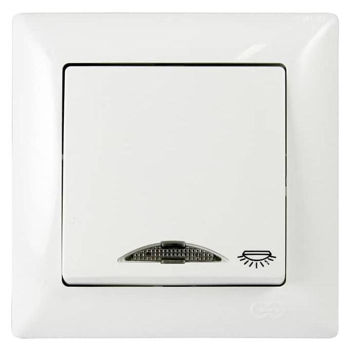 Gunsan Visage Licht Taster mit Beleuchtung Weiss (31793509)