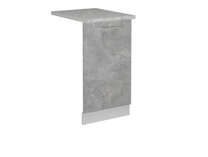 Façade R-Line 45cm PT Marbre Béton/Blanc Vicco 54900