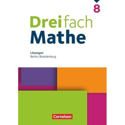 Dreifach Mathe - Berlin und Brandenburg - 8. Schuljahr, Zubehör von , Cornelsen Verlag, 978-3-06-000191-0