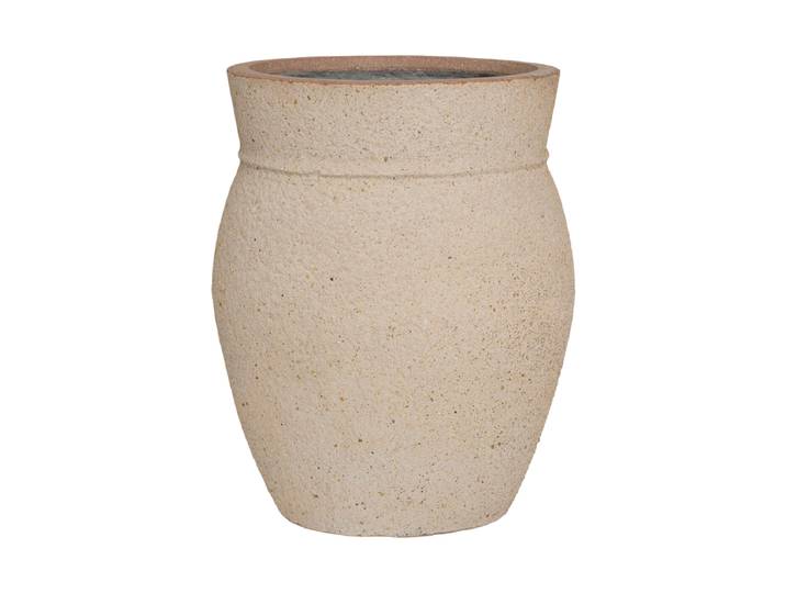 Hochwertiger In-/Outdoor Blumentopf „Mediterranean Apollo“ Sahara Sand Pottery Pots