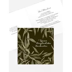Trauerkarten Dankeskarten selbst gestalten mit Spruch und Fotos im Onlinedesigner bei Meine-Kartenmanufaktur.de