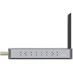 Marmitek Stream T2 Pro (20 m, Front HDMI Input), Wireless Transmitter, Schwarz, Grau, Silber