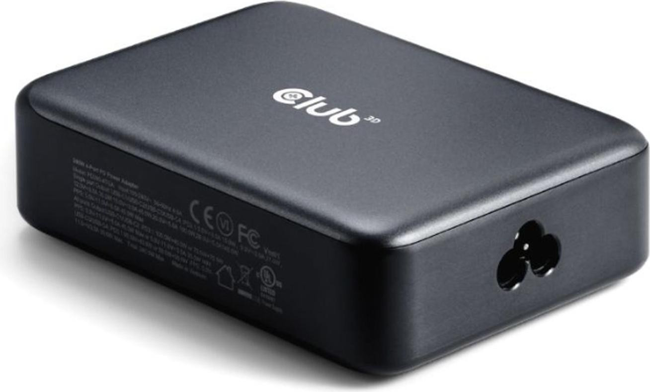 Club3D CAC-1918 GaN USB-C oplader met 4 poorten en 240W PD