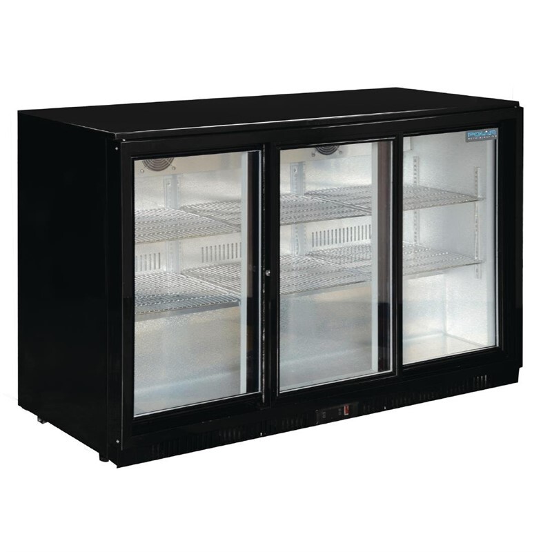 Barkühlschrank mit 3 Schiebetüren 330L,Polar Serie G