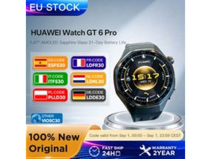 HUAWEI Watch GT 6 Pro 46mm GPS Smartwatch 1.47''