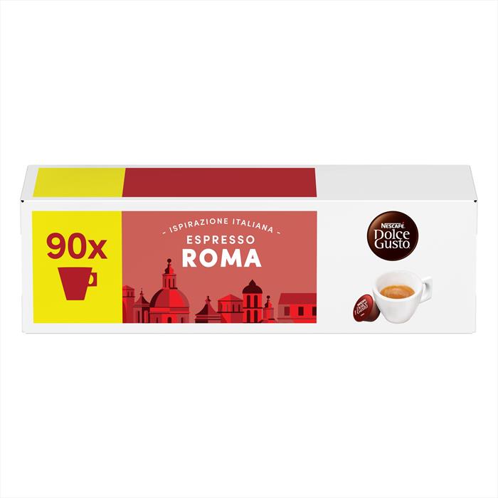 NESCAFE' DOLCE GUSTO Caff Espresso Roma 90 Capsule, ,
