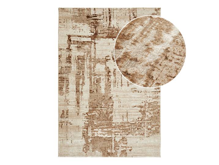 Kurzflorteppich Telde Beige/Beige 160 x 230cm Polyester