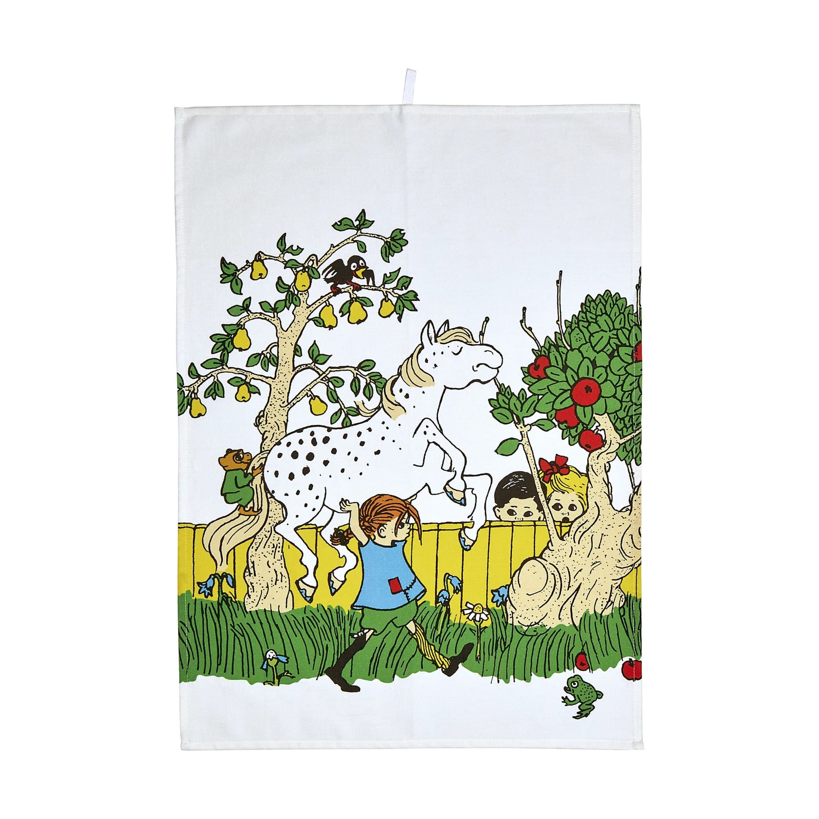 Muurla Pippi theedoek The Way Home, 50 x 70 cm
