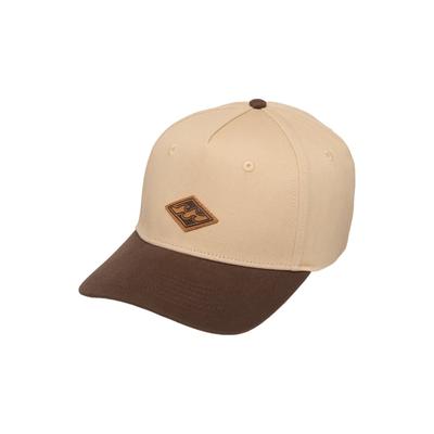 Snapback Cap BILLABONG "Diamond", Herren, braun (pale khaki), Baumwolle, Caps