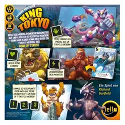 Iello King of Tokyo (Deutsch, 2 - 6 Spieler)