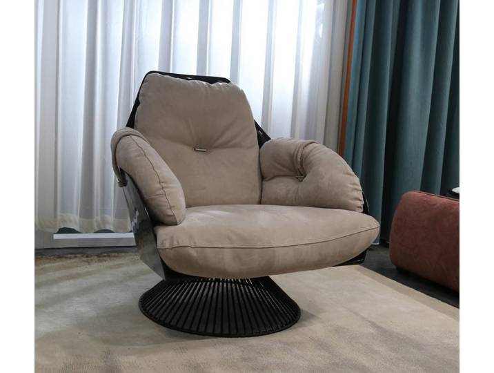 Xlmoebel Loungesessel Ledersessel für Konferenzen und Wartezimmer in elegantem Design (Sessel), Hergestellt in Europa