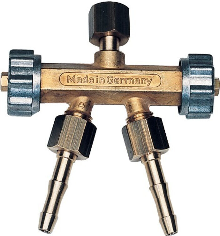 GCE Doppelabzweigventil O2 G3/8R (110450)