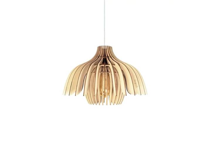 Suspension en bois naturel