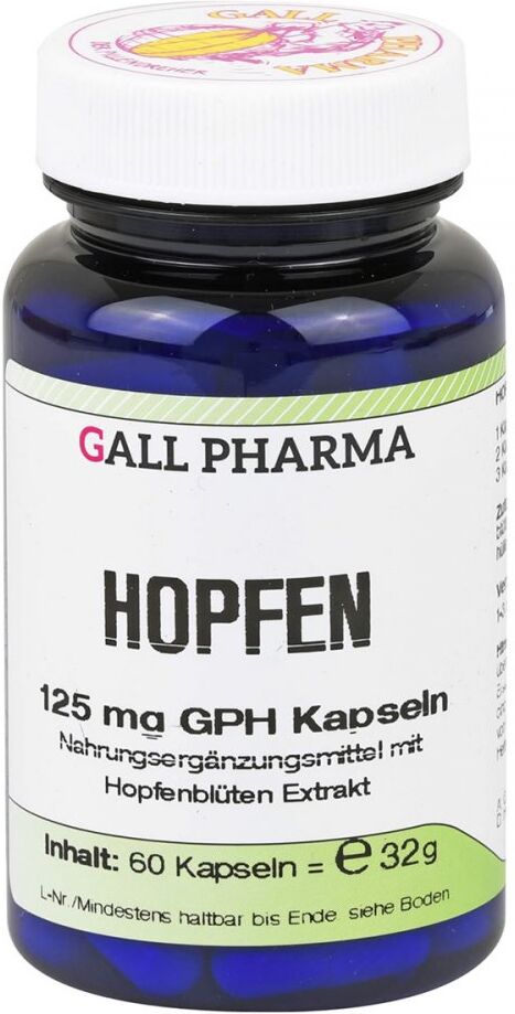 Hopfen 125 mg Gph Kapseln 60stk