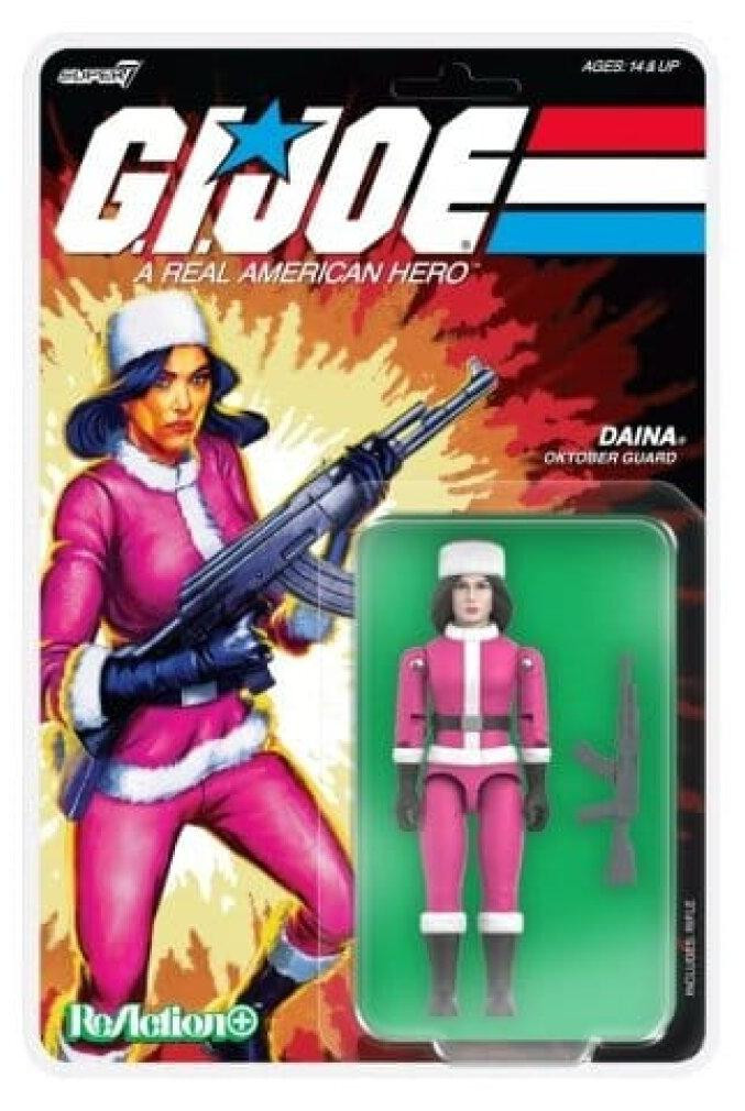 Super7 GI Joe ReAction+ actiefiguur Daina serie 07, 10 cm
