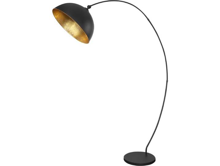 LED Moderne Vloerlamp - Zwart / Goud - E27 fitting - Klang