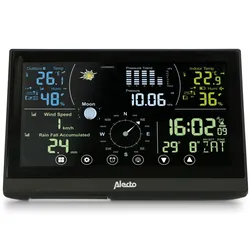 Alecto Wetterstation WS3875 sw