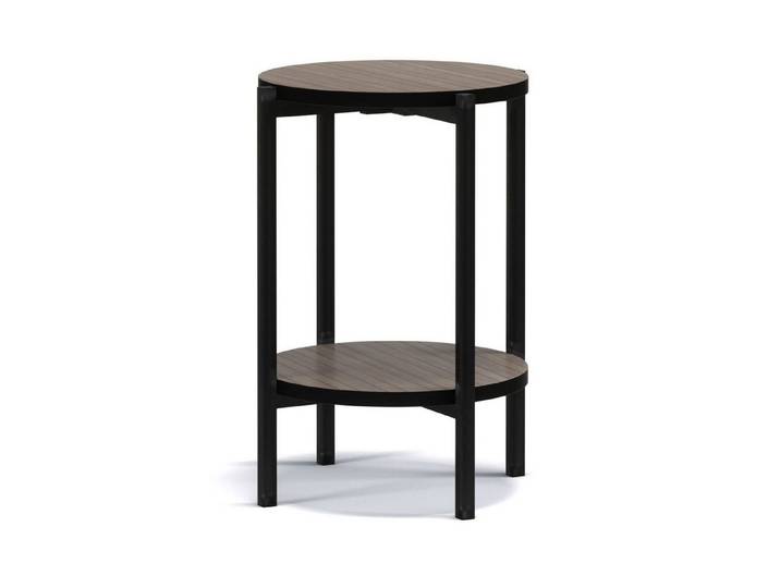 KONSIMO® Couchtisch Couchtisch GERIS, mit Ablagefläche, auf hohen Metallfüßen, Loft-Stil