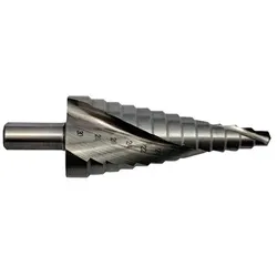 Stufenbohrer mit Spiralnut ECO HSS-G Gr.1  4-12 mm