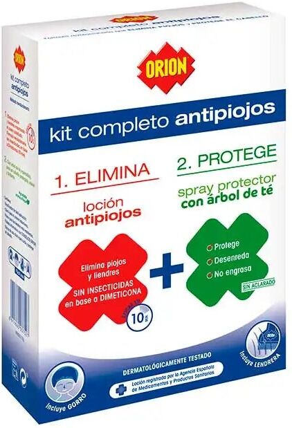 Orion Estuche Antipiojos Locion + Spray Protector