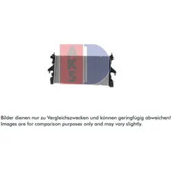 Kühler Motorkühlung AKS DASIS 060076N für Peugeot Citroën Boxer Jumper