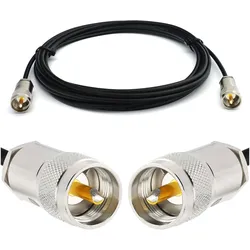 Rangeful PL259 to PL259 12m UHF RG58/U Coaxial Cable RG58-PL-PL-12, Antennenkabel