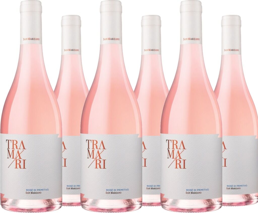 6er Vorteilspaket Tramari Rosé di Primitivo 2025 San Marzano Vini