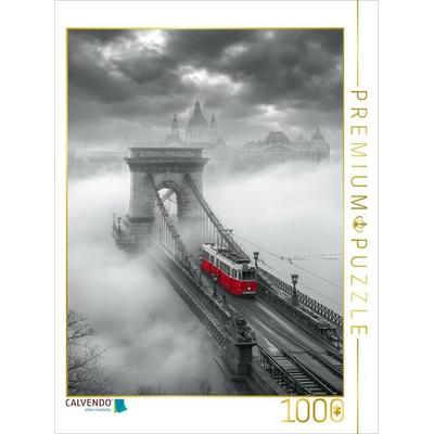 CALVENDO Puzzle Budapest, Magische Momente an der Donau | 1000 Teile Lege-Größe 64x48cm Foto-Puzzle für glückliche Stunden, von , Calvendo Puzzle