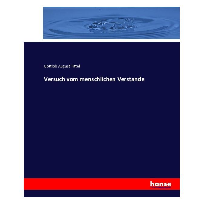 Hansebooks Versuch vom menschlichen Verstande (55875901)