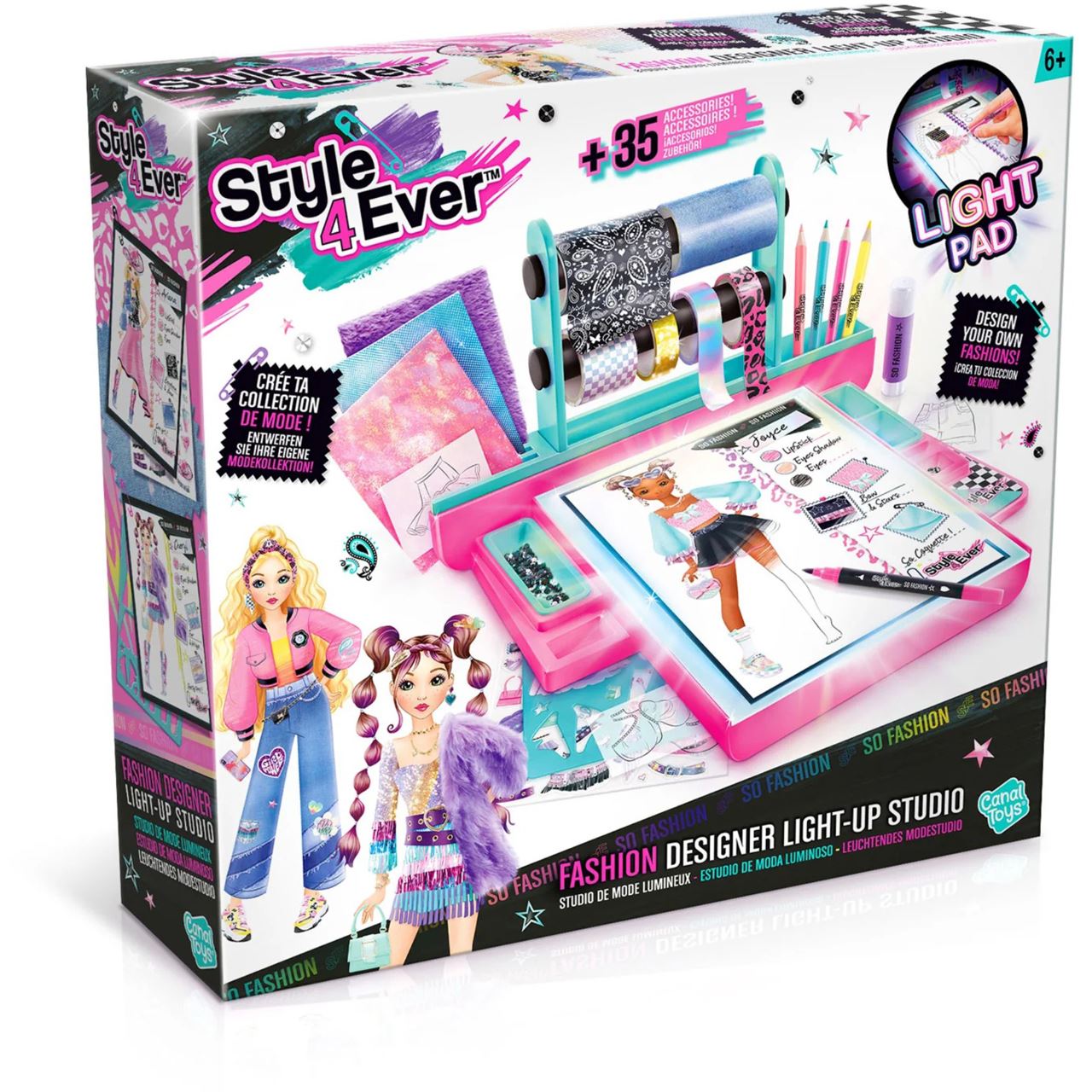 Canal Toys Fashion Designer Light-Up Studio