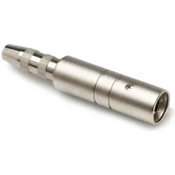Hosa MIT-129 Impedanz-Transformator, Audio Adapter, Silber