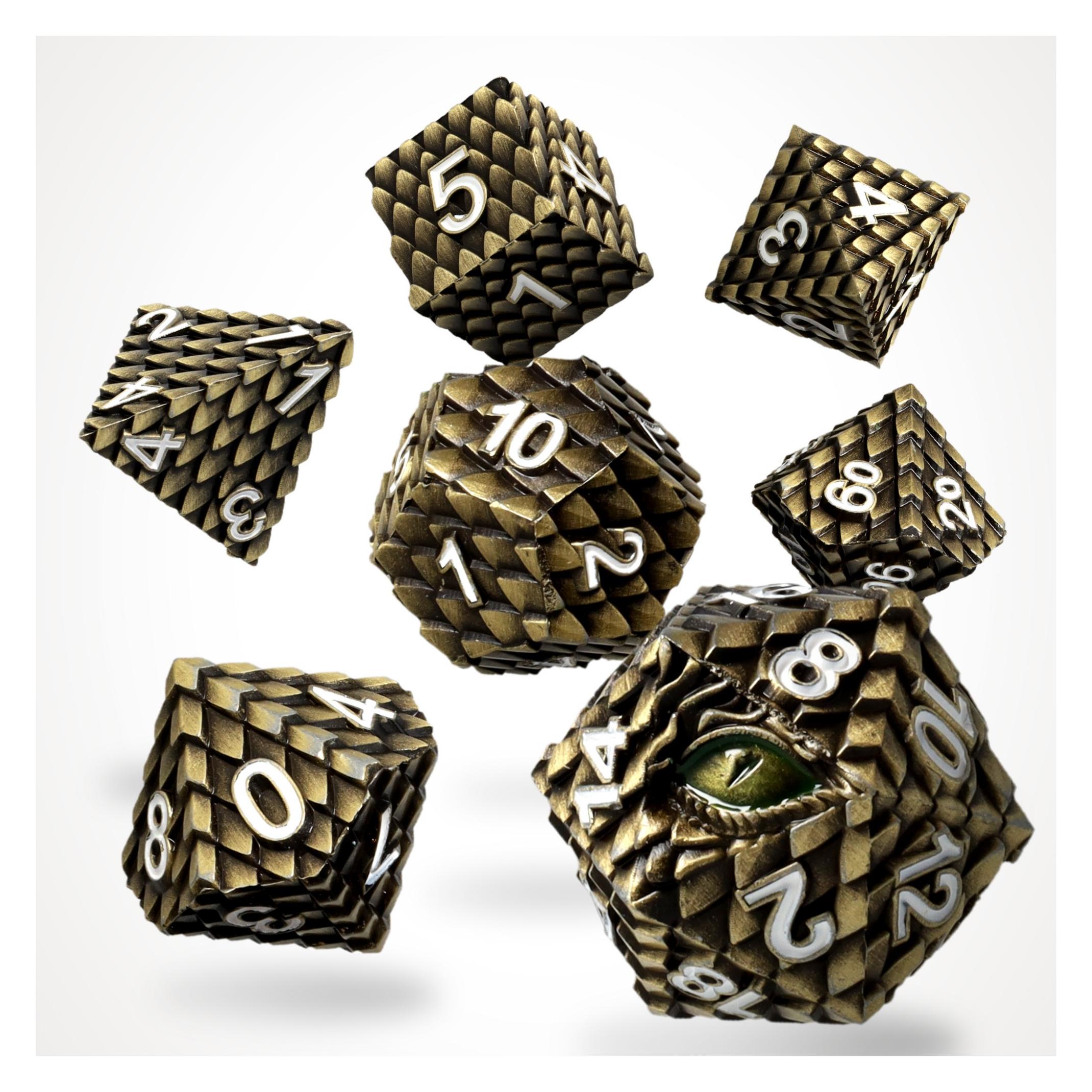 Glass Staff Drudaxizius Metal RPG Dice Set (70382350)